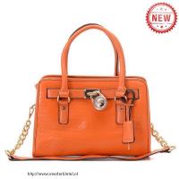 michael kors hamilton logo klein oranje bakken Portemonnee Mobiel fc742812